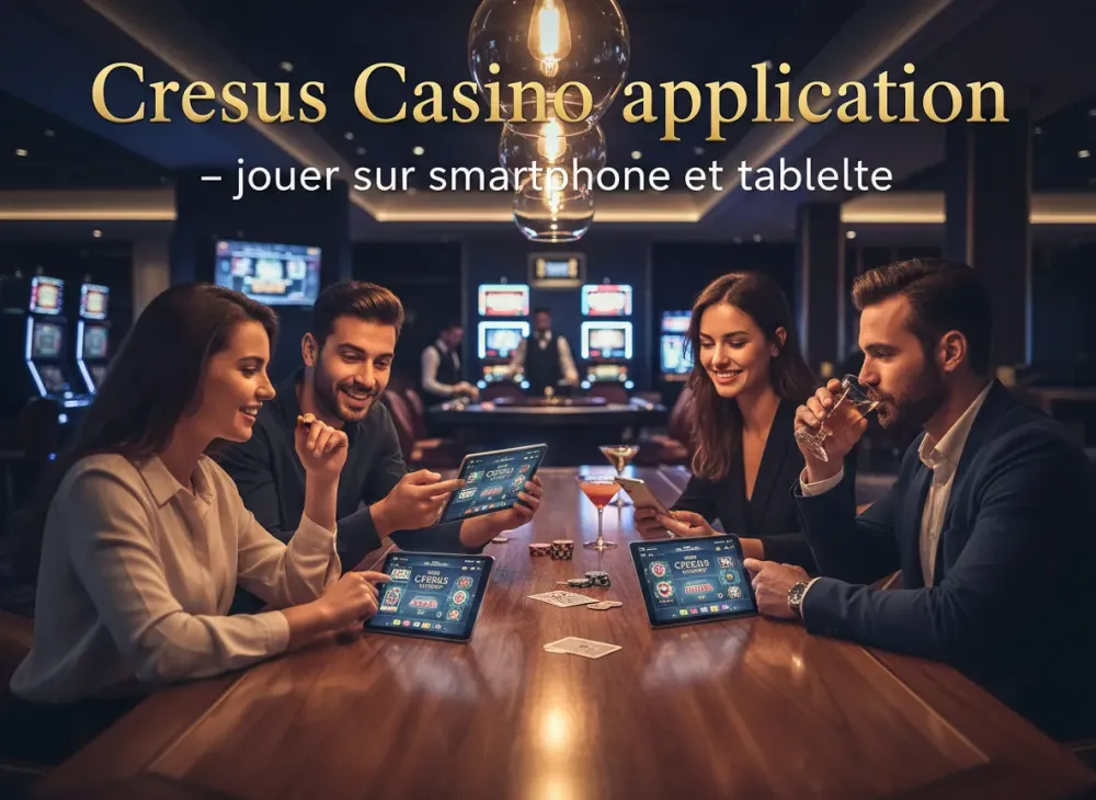 Cresus Casino application – jouer sur smartphone et tablette