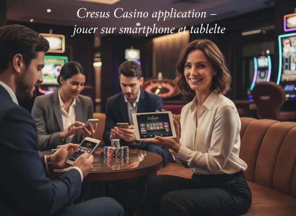 Cresus Casino application – jouer sur smartphone et tablette