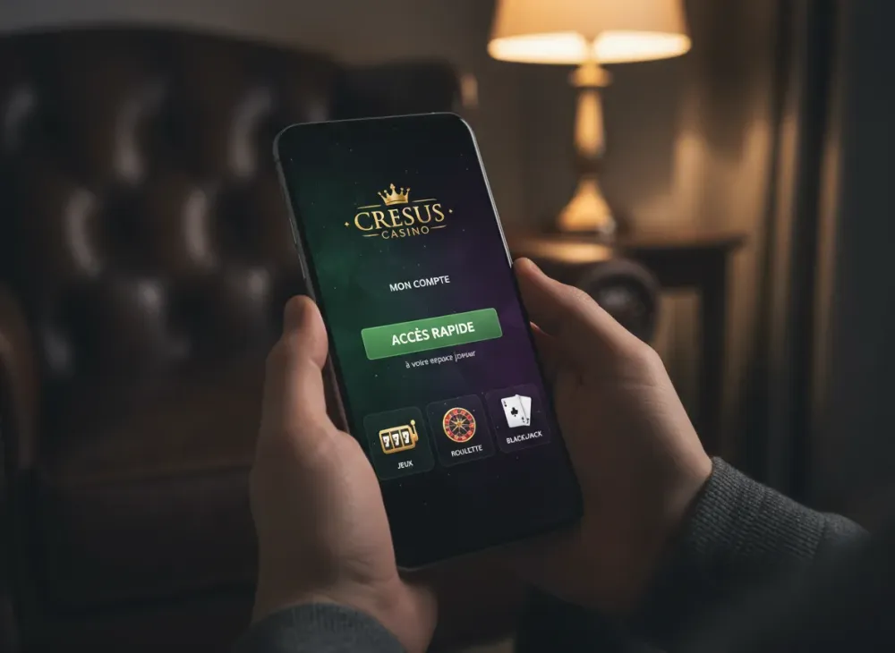 Cresus Casino mon compte – accès rapide à votre espace joueur