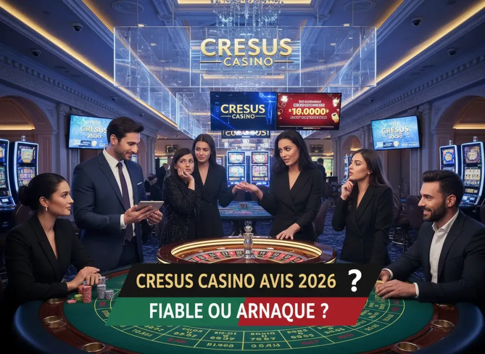 Cresus Casino avis 2026 | Fiable ou arnaque ?