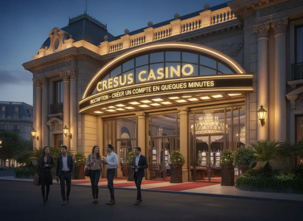 Cresus Casino inscription – créer un compte en quelques minutes
